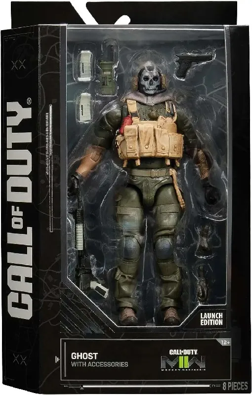 CALL OF DUTY MODERN WARFARE II ACTION FIGURE GHOST 17 CM